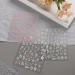 JMEOWIO Spring Flower Nail Art Stickers - 9 Sheets Colorful Floral Decals for Nail Design | Self-Adhesive Summer Nail Supplies - Buy Online on GoSupps.com