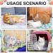 Shop NAMALU 4 Waterproof Guinea Pig Fleeced Ceiling & Small Dog Blanket - Absorbent Cage Inserts & Reusable Pipi Pads (Heart Design 30x30 cm) - Buy Online on GoSupps.com