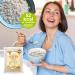 Buy Konjac Rice - Zero Carb Low-Calorie Shirataki Rice (210g) | Gluten-Free Vegan & Keto-Friendly - Fiber Kingdom - Buy Online on GoSupps.com