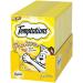 TEMPTATIONS Creamy Puree Lickable Cat Treats, 44 Pouches, Multiple Flavors Chicken