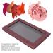 Buy Gernie Magnetic Empty Eyeshadow Palette - Burgundy DIY Makeup & Painting Tray - Buy Online on GoSupps.com
