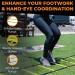 MANTRA SPORTS Agility Ladder & Football Cones Training Set for Kids & Adults - Coaching Equipment Kit for Goalkeepers  Rugby  Tennis - Football Training Equipment - Buy Online on GoSupps.com
