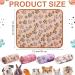 4 Pcs Waterproof Guinea Pig Blankets Washable Small Animal Fleece Bedding Absorbent Guinea Pig Cage Liners Reusable Pet Pee Pad Sleep Mat Pad Cover for Hamster Ferret (Paw Print 12 x 12 Inch) Paw Print 12 x 12 Inch - Buy Online on GoSupps.com