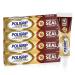 Poligrip Power Max Power Hold Plus Seal Denture Adhesive Cream, Denture Cream for Secure Hold and Food Seal, Flavor Free - 2.2 oz (Pack of 4)
