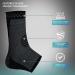 Modvel 2 Pack Ankle Brace Compression Sleeves - Joint Pain Relief & Recovery | FSA/HSA Eligible | Achilles Tendon & Plantar Fasciitis Support - Medium, Black - Buy Online on GoSupps.com