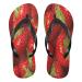 Mnsruu Flip Flops Strawberry Red Fruit Home Hotel Spa Bedroom Travel L for Men Women Medium Multicolor