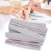 Nail Files 25 Pieces 100/180 Grit Double-Sided Polishing Tools for Acrylic Fake Nails with Sandpaper Surface Foam Layer and Plastic Back - Buy Online on GoSupps.com