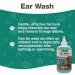 NaturVet Ear Wash Plus Tea Tree Oil - Baby Powder Scent, 8 fl oz (236 ml) | Best Ear Care for Pets - Buy Online on GoSupps.com