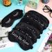 Silk Eye Mask Set for Women and Men - 8 Pieces Soft Blackout Blindfold for Full Night's Sleep, Travel, Nap, Meditation - Adjustable Strap, Dark Colors - Buy Online on GoSupps.com