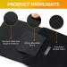 Ohuhu Waist Trimmer - Adjustable Neoprene Ab Trainer Belt for Back Support - Sweat Wrap for Weight Loss - Fits Up to 40 Inches - Men & Women - Buy Online on GoSupps.com