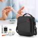 CURMIO Insulin Cooler Travel Case - Diabetes Supplies Bag with Shoulder Strap for Insulin Pen, Glucose Meter, and Diabetic Supplies- Black (Bag Only) - Patented Design - Buy Online on GoSupps.com