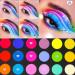 DE'LANCI 72 Colors Eyeshadow Palette - Nude Earth Tones, Matte Shimmer & Neon Glitter - Long Lasting & Blendable Rainbow Eye Shadow Palette - Buy Online on GoSupps.com