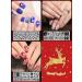 Shop Ebanku 6PC Nail Stamp Template Set - Christmas Tree Snowflakes & Reindeer Nail Art Plates with Stamp Scraper & Storage Bag - International Shipping Available - Buy Online on GoSupps.com