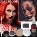 Professional Fake Blood Spray Makeup Kit | Special Effects Halloween Zombie Wound & Scar Wax for Cosplay - Buy Online on GoSupps.com