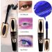 CARL 3 Pieces Mascara Blue White Black Waterproof Long Lasting 5D Colorful Mascara Set for Long Eyelashes Waterproof Eye Makeup - Buy Online on GoSupps.com