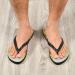 Mnsruu Sunny Sunflower Blossom Oil Painting Flip Flops - Stylish Sandals & Home Slippers for Men & Women | Perfect for Travel Spa & Bedroom - Buy Online on GoSupps.com