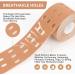 GALLOP Kinesiology Tape Roll 2in x 16.4ft - Beige, Elastic Support for Joints and Muscle Pain Relief - Latex-Free, Water Resistant, Breathable Holes - Buy Online on GoSupps.com