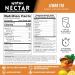 Syntrax Nutrition Nectar Whey Isolate Protein Powder - Lemon Tea Flavor 100% Pure - 2 lbs - International Shipping Available - Buy Online on GoSupps.com