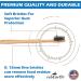 Bamboo Aesthetic Toothbrush Wood Set of 10 | Ultra Soft Bristles | Charcoal Infused | American Brand | Upgrade Hygiene & Reduce Waste | Earth Friendly - Buy Online on GoSupps.com