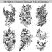 Cerlaza Temporary Tattoos for Women - 29 Sheets of 86 Styles, Long-Lasting Fake Tattoos for Adults - Tatuajes Temporales Body Art Sticker - Buy Online on GoSupps.com