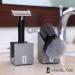 OneBlade Vertical Shaving Brush Stand - Heavy Duty Aluminum Double Anodized Finish Hygienic Storage - International Shipping Available - Buy Online on GoSupps.com