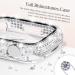 Goton 2-in-1 Waterproof Bling Case for Apple Watch 40mm - Full Glitter Diamond Rhinestone Bumper Cover for Women | Compatible with SE (2nd Gen), Series 6/5/4 - Clear - Buy Online on GoSupps.com