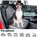 Dog Car Seat Belt Harness with Anti-Shock Bungee Buffer - Adjustable Safety Leads for Pets Travel - Orange - Buy Online on GoSupps.com