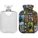 Buy Linqin 2L Reusable Hot Water Bottle - Pain Relief for All Ages | Ideal for Cold Weather & Motorcycling - Buy Online on GoSupps.com