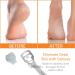 ZAMAHA UK Callus Remover Hard Skin Remover Foot Heel Shaver Pedicure Foot Scraper (Stainless Steel Handle) - Buy Online on GoSupps.com