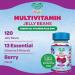 Human Beanz Kids Multivitamin Gummies with Zinc - 120 Berry Blast Jelly Beans | Immune Support | Vegetarian & Kosher - Buy Online on GoSupps.com