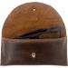 Handmade Bourbon Brown Sunglasses Case | Durable & Soft Accessory | Saddle & Hide Co. - Buy Online on GoSupps.com