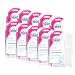 Veet pure cold wax strips - suitable for sensitive skin - application for face - up to 28 days of smooth skin - 10 x double strips of 20 applications - 12 pack