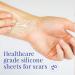 Rejuvaskin Scar Heal Kit - Surgical Scar Treatment - Soften, Flatten & Reduce Scars - 1 Silicone Sheet & Medical Tape - Physician Recommended - Buy Online on GoSupps.com