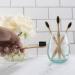 Pack of 4 Bamboo Charcoal Toothbrushes with Numbered Handles - Eco-Friendly & Biodegradable - Buy Online on GoSupps.com