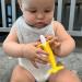 Nuby Banana Teether | BPA-Free | Easy Grip | Suitable from 3 Months+ | Single Size - Buy Online on GoSupps.com