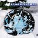 47 Heavy-Duty Inflatable Snow Tube for Sledding - Black Ice - Buy Online on GoSupps.com