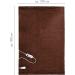 Promined Electric Heating Blanket 180x130 cm - Cozy Thermal Blanket with 10 Temperature Levels & Auto Shut-Off for Neck Shoulder & Back - Brown - Buy Online on GoSupps.com