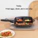 DELURA Saucepan 3-in-1 Frying Pan Cooking Wok Pot Cookware Breakfast Egg Pan Skillet Kitchen Utensils Wok - Buy Online on GoSupps.com