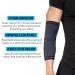 360 RELIEF Compression Elbow Brace Sleeve for Men and Women - Medium Black, Splint Joint Pain Relief, Tendonitis Support for Tennis, Golf, Workout, Weightlifting - Includes Mesh Laundry Bag - Buy Online on GoSupps.com