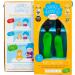 Nana's Manners Stage 3 Cutlery Set- Children's Knife & Fork for Self-Feeding- Ages 3 & Up- Silicone Handles- Non-BPA- Borneo Green - Buy Online on GoSupps.com