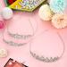 Girls Crystal Tiara Heart Rhinestone Crown - Perfect for Wedding, Prom, Birthday Party - 6 Pieces (Delicate Style) - Buy Online on GoSupps.com
