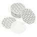PATIKIL 50mm/1.97" Foam Lid Liner 100 Pack PS Foam Resistant Tamper Pressure Sensitive Seal for Bottle Cap Liners Seals