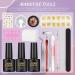 PEACECOLOR 15PCS Gel Nail Polish Set with 36W Lamp Starter Kit for DIY Manicure at Home - Buy Online on GoSupps.com