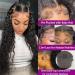 BeautyGrace 24 Inch Deep Wave Brazilian Virgin Human Hair Lace Front Wig - Natural Color for Fashion Women - Buy Online on GoSupps.com