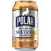 Polar Seltzer Water Orange Vanilla 12 Pack - Refreshing 12 Fl Oz Cans - Buy Online on GoSupps.com