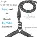 iYoShop Dual Dog Leash - 360 Swivel, No Tangle, Shock Absorbing Bungee - Medium/Large Black - Buy Online on GoSupps.com