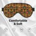 Buy SSIMOO Native American Print Ultra-Soft Light-Blocking Eye Mask | Optimal Comfort for Restful Sleep | International Shipping Available - Buy Online on GoSupps.com