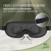 Omnirelexx Sleep Mask - Breathable 3D Eye Mask for Men & Women | 100% Opaque Memory Foam Ideal for Side Sleepers - Includes Travel Bag - Buy Online on GoSupps.com