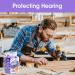 35 Pairs Soft Foam Ear Plugs - NRR 32dB Noise Cancelling for Sleeping Concerts & Swimming - Bulk Purple Ear Plugs - Buy Online on GoSupps.com