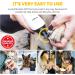 LuckyTail Dog Nail Grinder Trimmer: Professional 2-Speed Electric Pet Grooming Tool Kit | Quiet & Painless Paw Clipping | Rechargeable - Buy Online on GoSupps.com